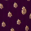 Radiant Purple Georgette Saree